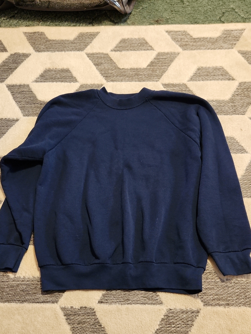 Fruit of the Loom Navy Crewneck Sweatshirt